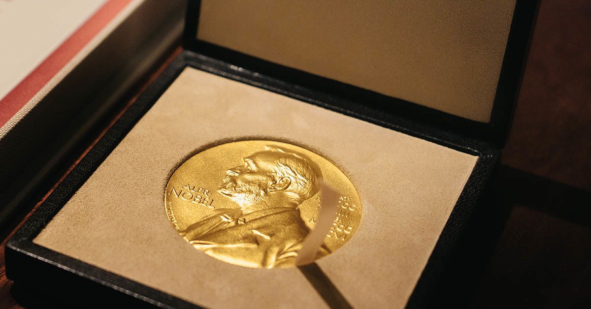 Elsevier illustration of Nobel Laureates